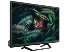 STRONG LED TV 24 / SRT24HE4023C/ HD Ready/ 1366x768/ DVB-T2/C/S2/ H.265/HEVC/ 2x HDMI/ USB/ 12V/ centrální stojan/ E