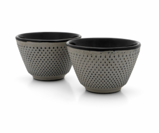 1x2 Bredemeijer Tea Cups Jang 78x53mm Cast Iron grey 153020