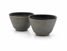 1x2 Bredemeijer Tea Cups Jang 78x53mm Cast Iron grey 153020