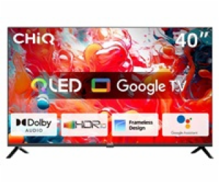 CHiQ L40QH7G TV 40 , QLED, Full HD, Google TV, Frameless,...