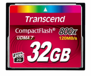 Transcend Compact Flash     32GB 800x