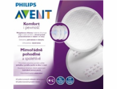 Philips AVENT prsní vložky jednorázové, 60 ks