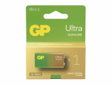 GP alkalická baterie ULTRA 9V (6LR61) 1Ks