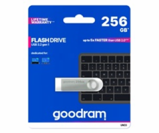 GOODRAM Flash Disk UNO3 32GB, USB 3.2 Gen1, stříbrná