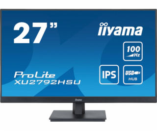 iiyama ProLite/XU2792HSU-B6/27 /IPS/FHD/100Hz/0,4ms/Black/3R