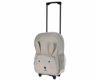 XQMAX Dětský kufr na kolečkách BUNNY 29 x 40 cm šedá KO-D...