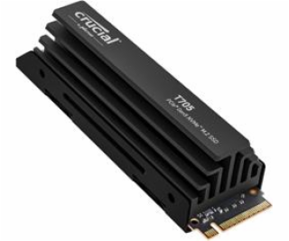 Crucial SSD 4TB T705 PCIe Gen5 NVMe M.2 SSD with heatsink