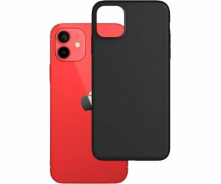 3mk ochranný kryt Matt Case pro Apple iPhone 12 mini, černá