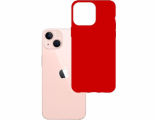 3mk ochranný kryt Matt Case pro Apple iPhone 14 Plus, strawberry/červená