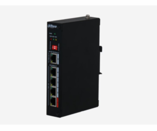 Dahua PFT1500 5-Port PoE Extender with 4-Port PoE Out and...