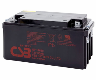 CSB Pb záložní akumulátor CSB GP12650, 12V, 65Ah