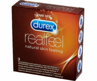 Kondomy Durex Real Feel 3 ks