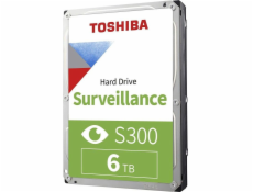 Serverová jednotka Toshiba S300 Surveillance 6 TB 3,5   SATA III (6 Gb/s) (HDWT860UZSVA)