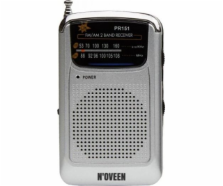 Rádio Noveen Přenosné rádio Noveen PR151 Silver