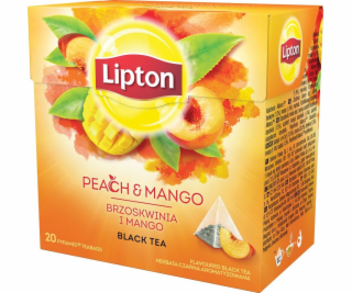 Lipton LIPTON PEACH MANGO ČERNÝ ČAJ 20TB 8474984