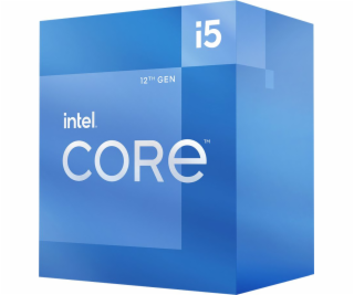 Procesor Intel Core i5-12400, 2,5 GHz, 18 MB, BOX (BX8071...