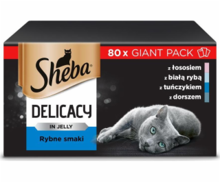 Sheba Delicacy Rybia príchut v želé 80x85g