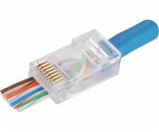 Průchozí zástrčka Alantec RJ45 UTP cat.6 (balení 100 ks) ...