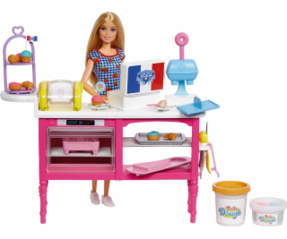 Panenka Barbie Mattel Sada Barbie Cake Shop HJY19