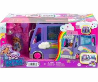 Panenka Barbie Mattel Koncertní minibus Barbie Extra + sa...