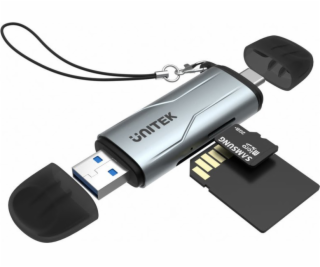 Čtečka Unitek Čtečka karet Unitek SD/microSD USB-A 5Gbps/...