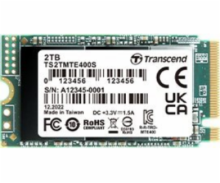 Transcend MTE400S 2TB M.2 2242 PCI-E x4 Gen3 NVMe SSD (TS...