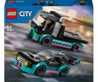 LEGO 60406 City Car Transporter se závodním autem, staveb...