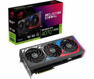 ASUS GeForce RTX 4070 Ti SUPER ROG STRIX OC, grafická karta