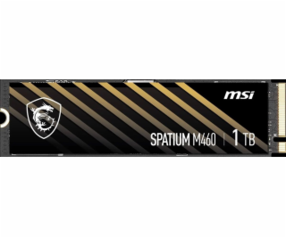 MSI Spatium M460 1TB M.2 2280 PCI-E x4 Gen4 NVMe SSD (S78...