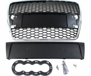 MTuning_F GRILL AUDI A6 C6 RS-STYLE CHROME-BLACK (04-09)