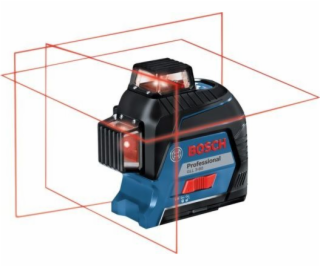 Bosch GLL 3-80 rovinný laser červený 30m