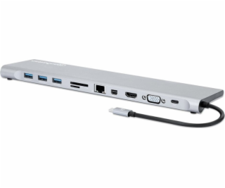 Manhattan USB adaptér Manhattan Docking Station USB-C na ...