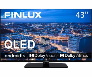 Finlux TV QLED TV 43 palců 43-FUH-7161