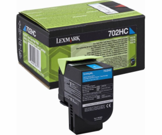 Originální azurový toner Lexmark 70C2HC0 (70C2HC0)