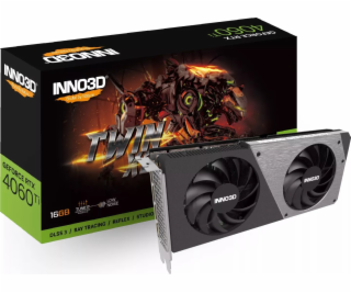 Grafická karta Inno3D GeForce RTX 4060 Ti Twin X2 16GB GD...