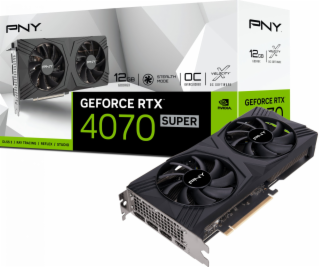 PNY GeForce RTX 4070 SUPER Verto OC Dual Fan 12GB GDDR6X ...