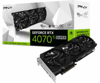 Grafická karta PNY GeForce RTX 4070 Ti SUPER Verto OC 16G...