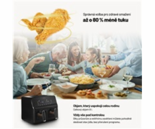 Lauben DualZone® Air Fryer 8000BC