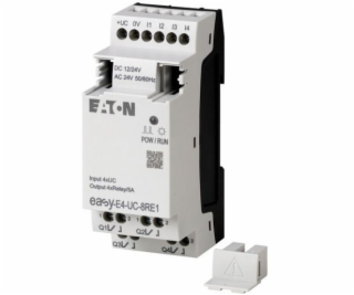 Eaton EASYE4, KAPITOLA 12-24VDC,24VAC,4DI,4DO-R