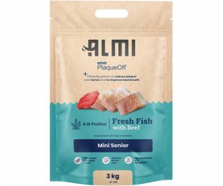 ALMI Mini Senior Granule pro psy s mořskou řasou 3kg