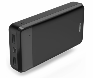 HAMA powerbanka Eco Power 20, 20000 mAh, 2 A, 2 výstupy: ...