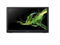 Acer LCD PM161QAbmiuuzx 15,6  IPS LED, 1920x1080, 1xMiniHDMI + 2xType-C + Audio Out, repro 1Wx2, VESA No, Black