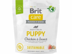 BRIT Care Dog Sustainable Puppy Chicken & Insect - dry dog food - 1 kg