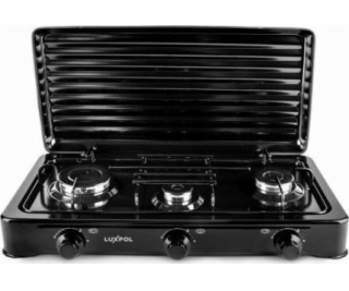 Luxpol K03SC 3-burner gas cooker black