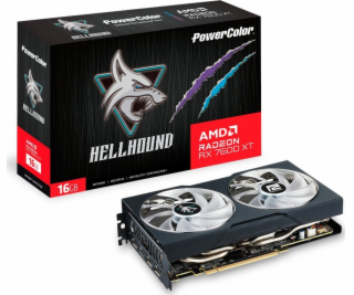 PowerColor Radeon RX 7600 XT Hellhound 16GB OC, grafická ...