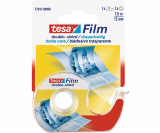 Tesa Double Sid. Tape 7,5m x12mm transparent 57912