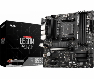 MSI B550M PRO-VDH, základní deska