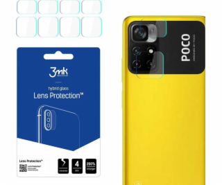 3mk hybridní sklo Lens ochrana kamery pro POCO M4 Pro 5G ...