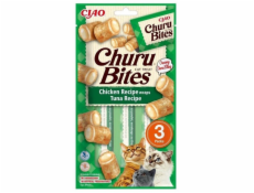 INABA Churu Bites Tuna with chicken - cat treats - 3x10 g