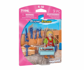 71196 PLAYMO-Friends Handwerkerin, Konstruktionsspielzeug